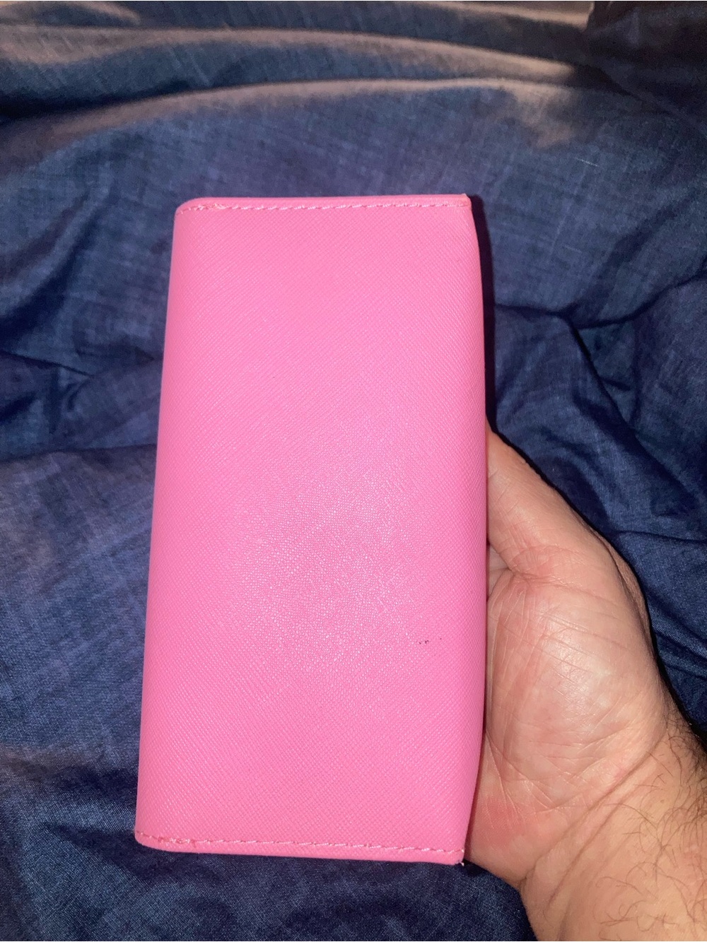 Isaac Mizrahi Pink Saffiano Sunglasses Case - Picture 4 of 6